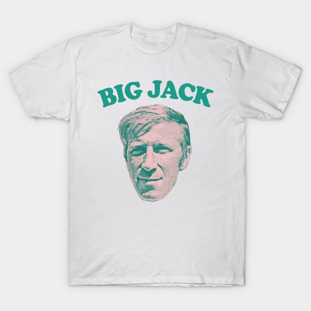 Big Jack Charlton / Retro Style Design T-Shirt by feck!